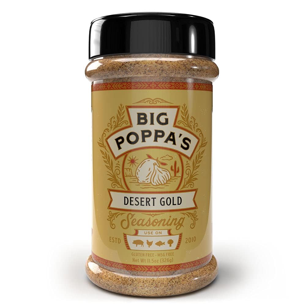 Big Poppa’s Essentials BBQ Sampler Set – 5 Fan-Favorite Seasonings Rubs for Steak, Chicken, Pork & Veggies – Balanced, Bold Flavor to Try Before You Commit – Grilling, Roasting & Smoking (5-Pack)