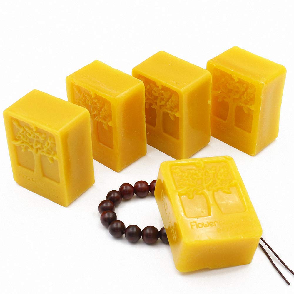 2Pcs 4-Cavity Rectangle Tree of Life Silicone Soap Bar Molds Tree Shaped Square Soap Mold Arts Crafts Chocolate Cake Molding Soap Making Tools