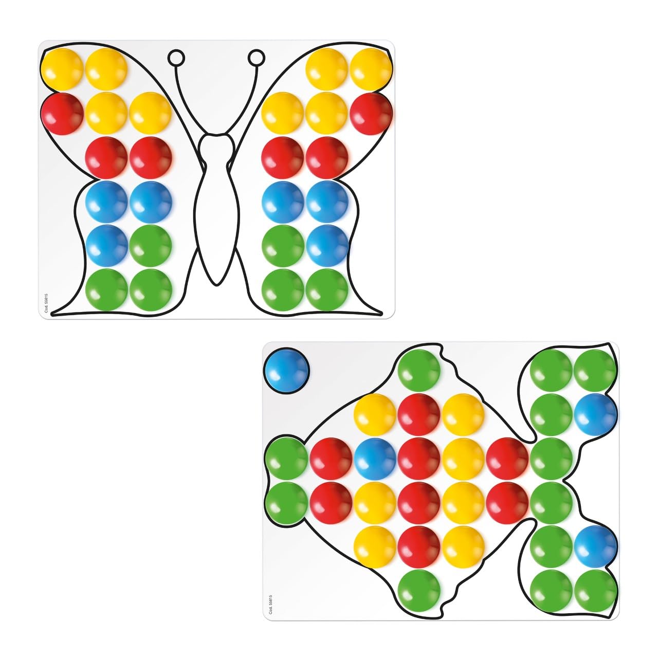 Quercetti Fantacolor Junior Mosaic Pegboard Set