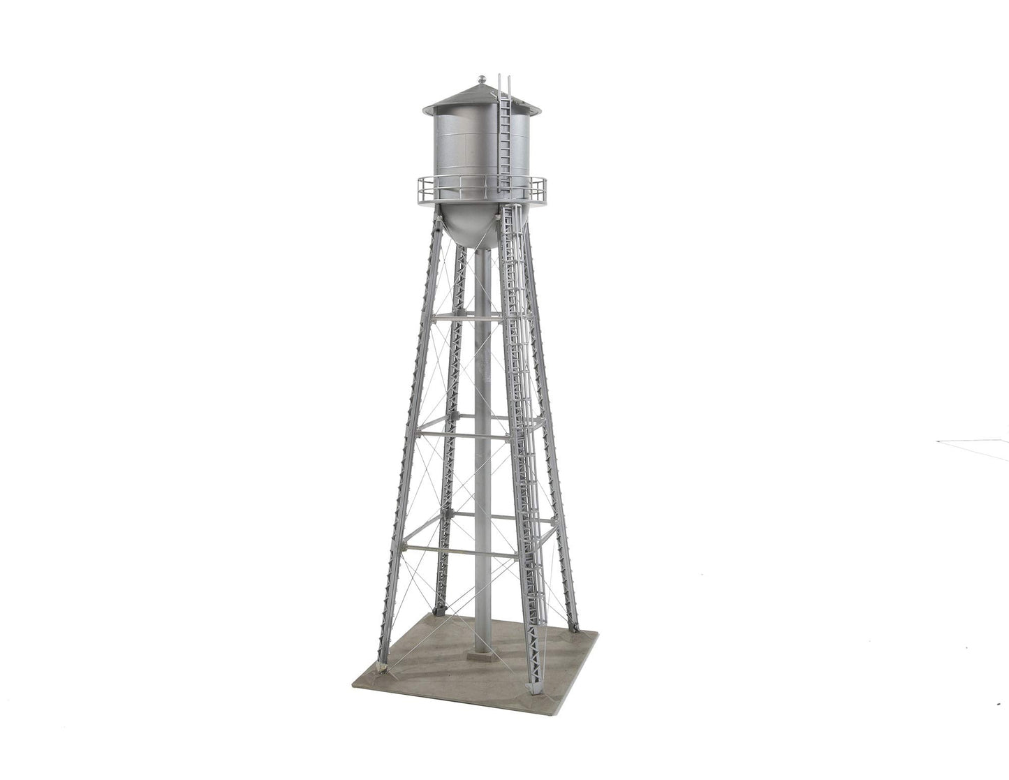 Walthers Cornerstone City Water Tower-Silver 933-2826 HO Scale Model Railroad - Structure Assembled Model