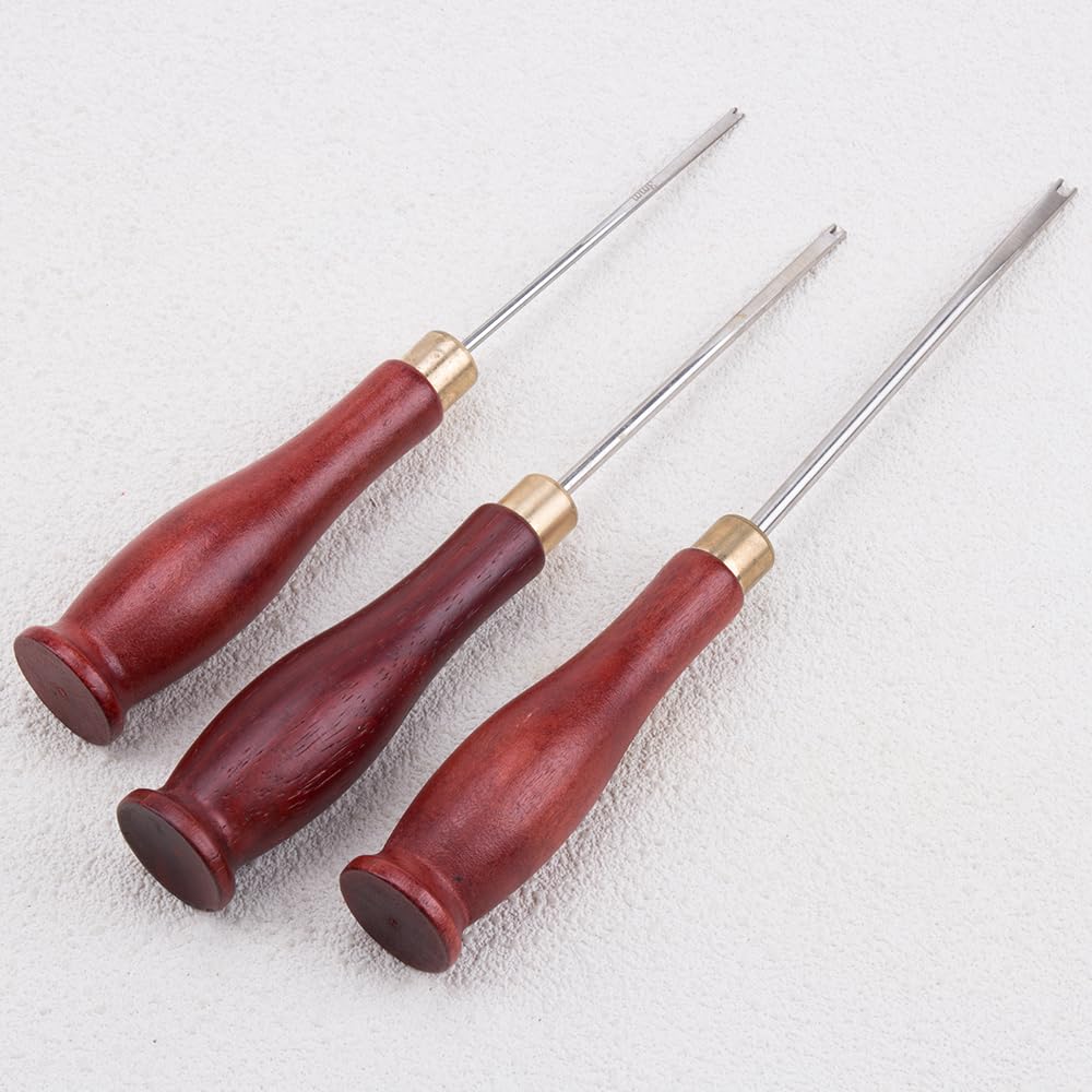 ZORZA 3Pcs Versatile Cotton Stuffing Tool for DIY Handcrafts Crochet Projects Includes 3mm 4mm 5mm Cotton Filler Tools for Sewing Crafting