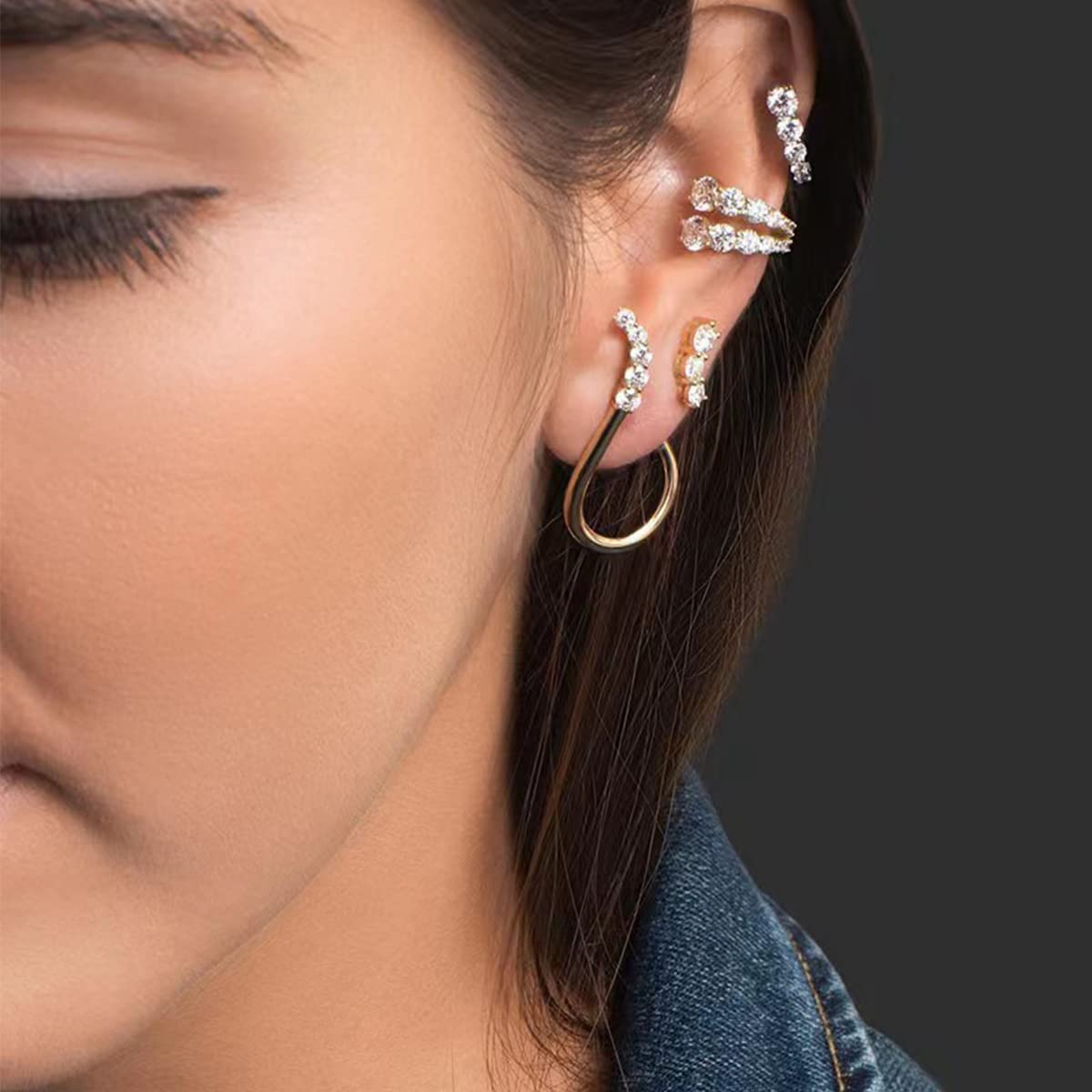Lymphvity Earrings for Women Magnetotherapy Germanium Acupressure Earrings Lymph Drainage Therapy Earring Jewelry Set