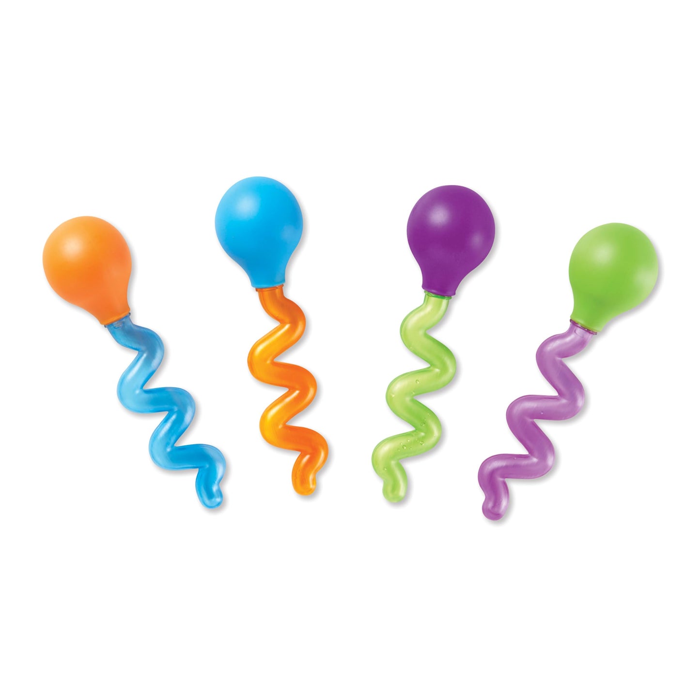 Learning Resources Twisty Droppers, Fine Motor Toy, Science Exploration, Water Dropper, Water Toys for Kids, Set of 4, Ages 2+