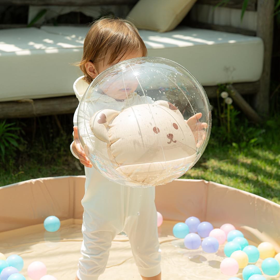 AGUARD Beachballs for Pool for Baby & Kids, Cute 3D Character Ball, Beach Cute Adorable Pooltoy, Summer Playball