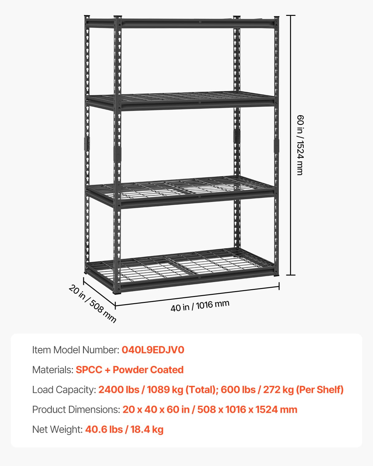 Storage Shelves