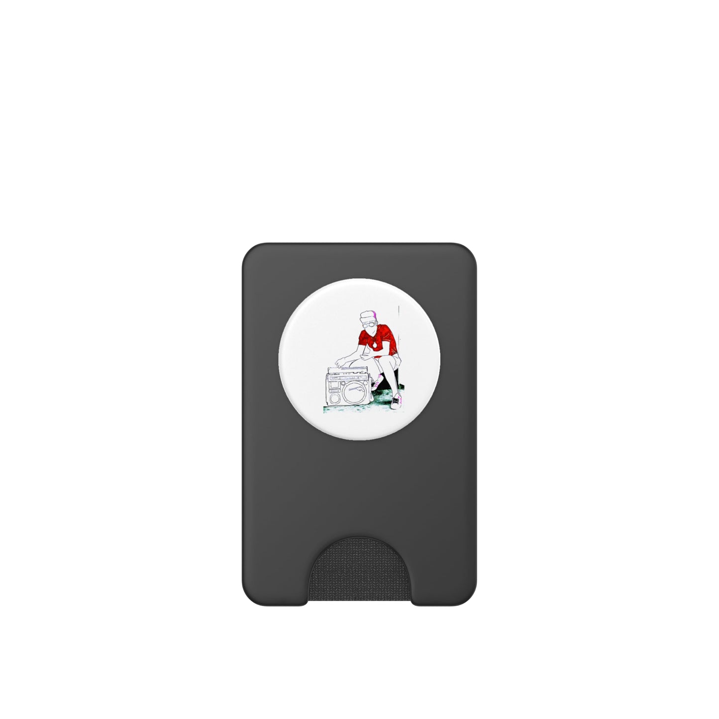 Old's Kool Boom Box Classic Hip-Hop Vibes 80s Street Sound PopSockets PopWallet for MagSafe