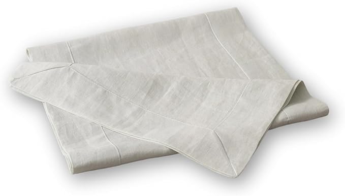 100% Hemp Table Runner, Organic Linen Table Runner, Farmhouse Table Decor, Boho Home Decor (Mint Green, 14 x 72 Inch)