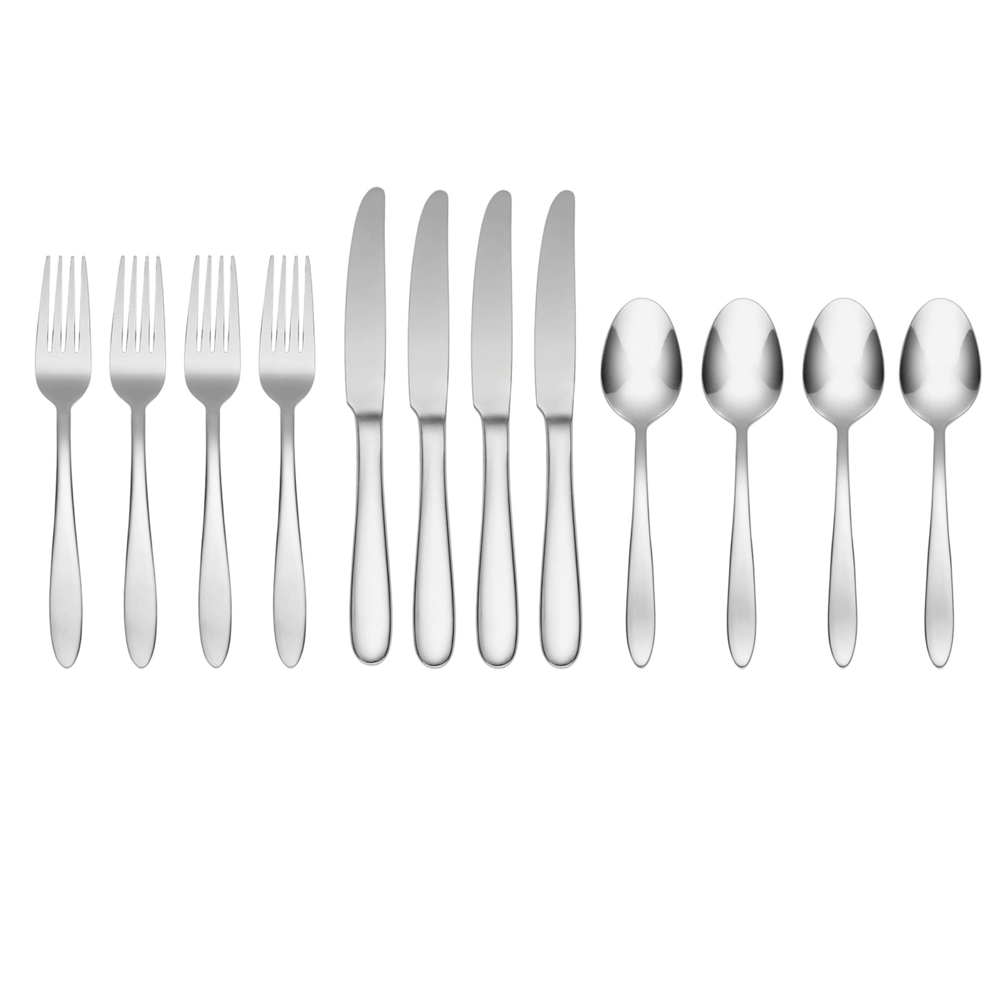 Oneida 895271 Mooncrest 12 Piece Everyday Flatware Set
