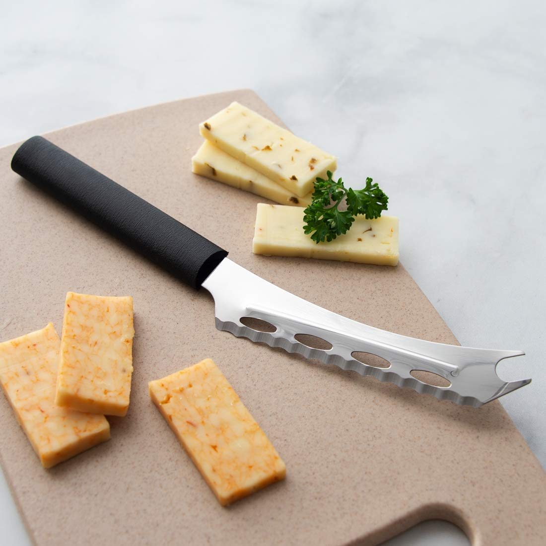 Rada Cutlery The Starter Gift Part 2 Gift Set (G248), 7-Piece Knife Set, Stainless Steel Blades, Black Handle