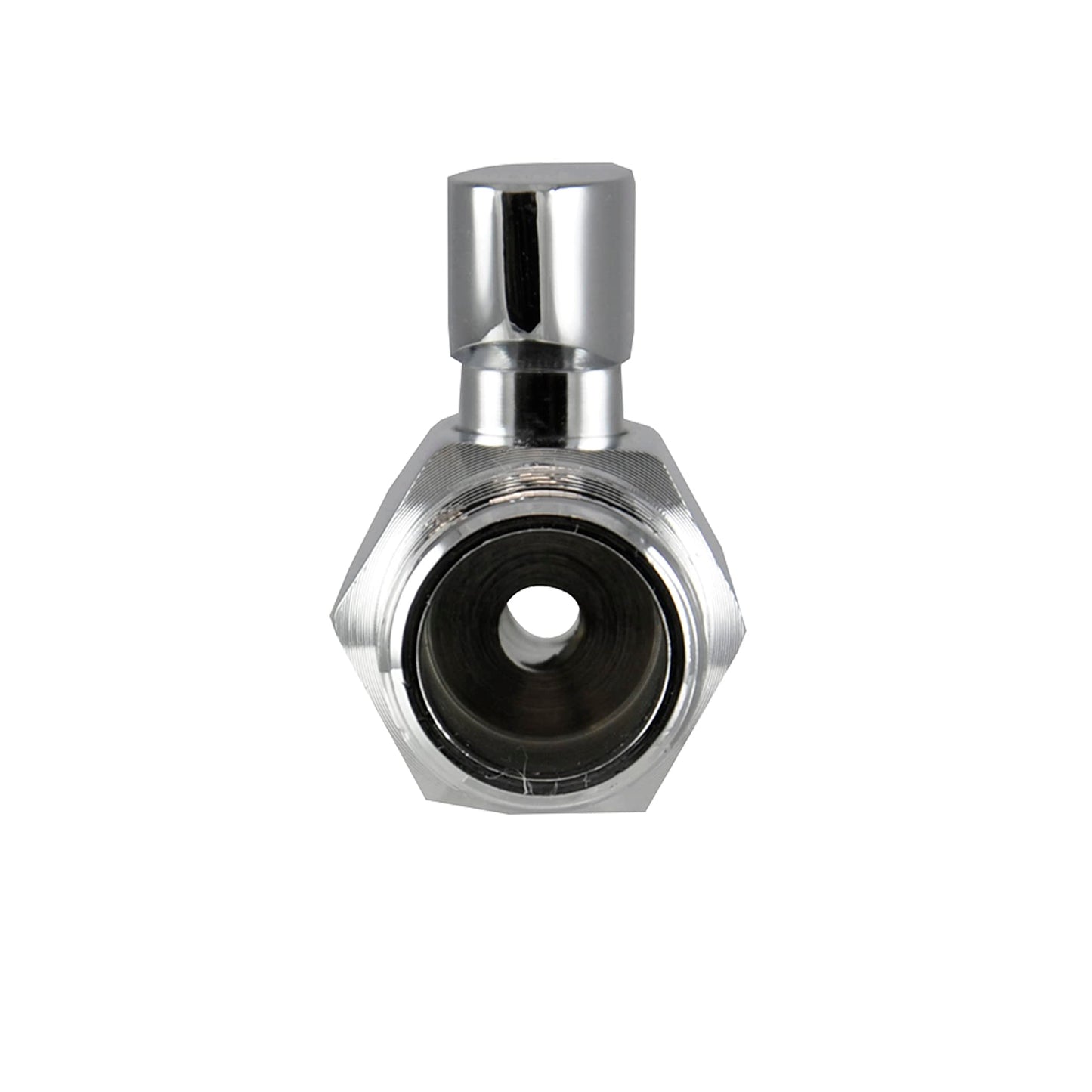 DANCO Shower Volume Control Shut-Off Valve, Chrome, 1.6 inch, 1-Pack (89171)