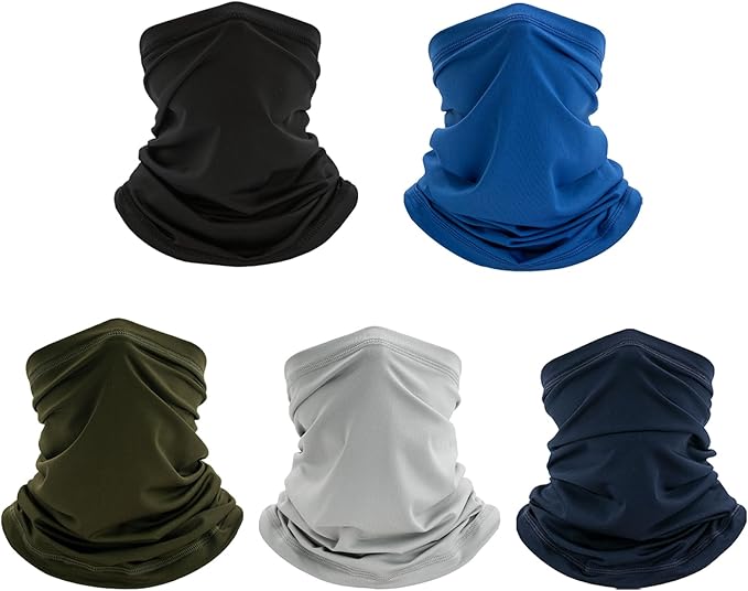 Neck Gaiter Face Mask,Sun Cooling Scarf,Balaclava Bandana Cover for Men Women