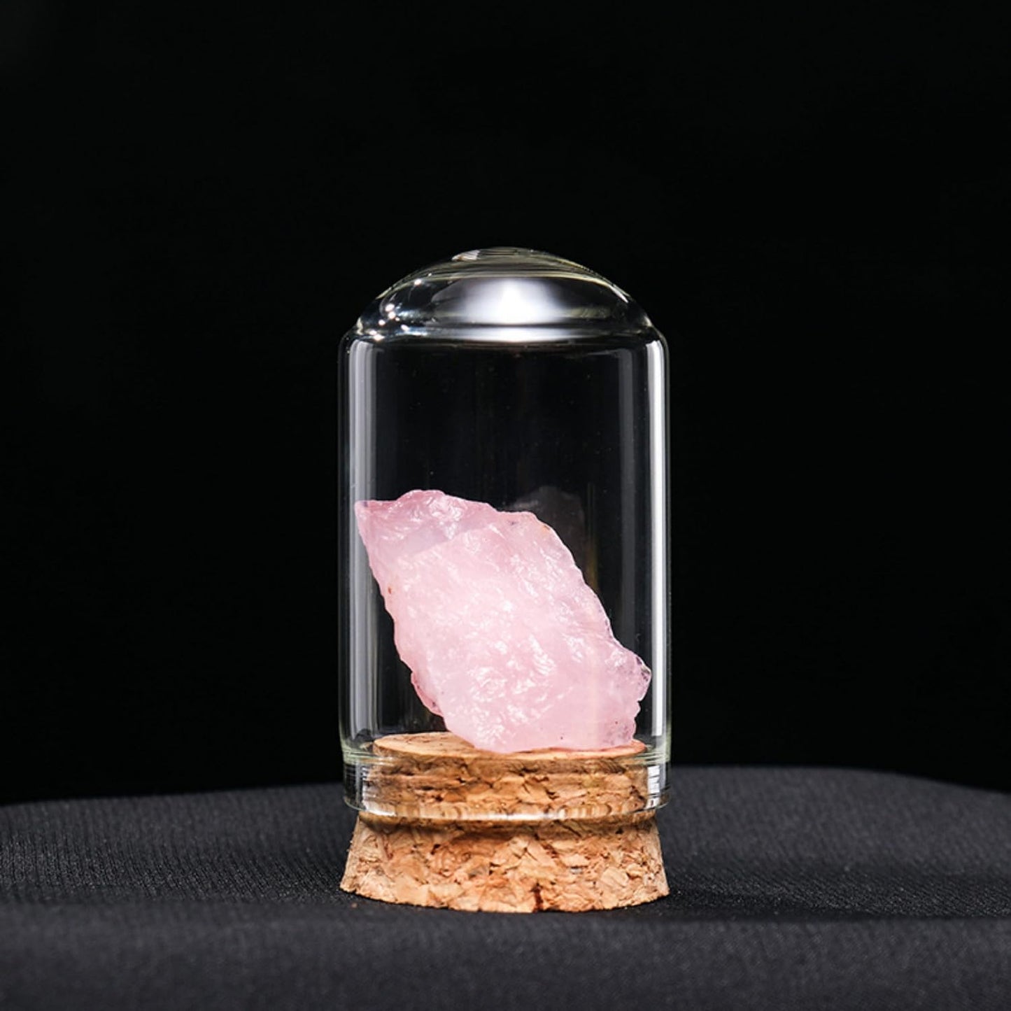 Healing Crystals 8pcs Different Gemstone and Crystals Sets in Wishing Crystal Bottles for Positive Energy Spiritual Healing Meditation and Bring Good Luck Great Choice for Gift (crystal stone A)