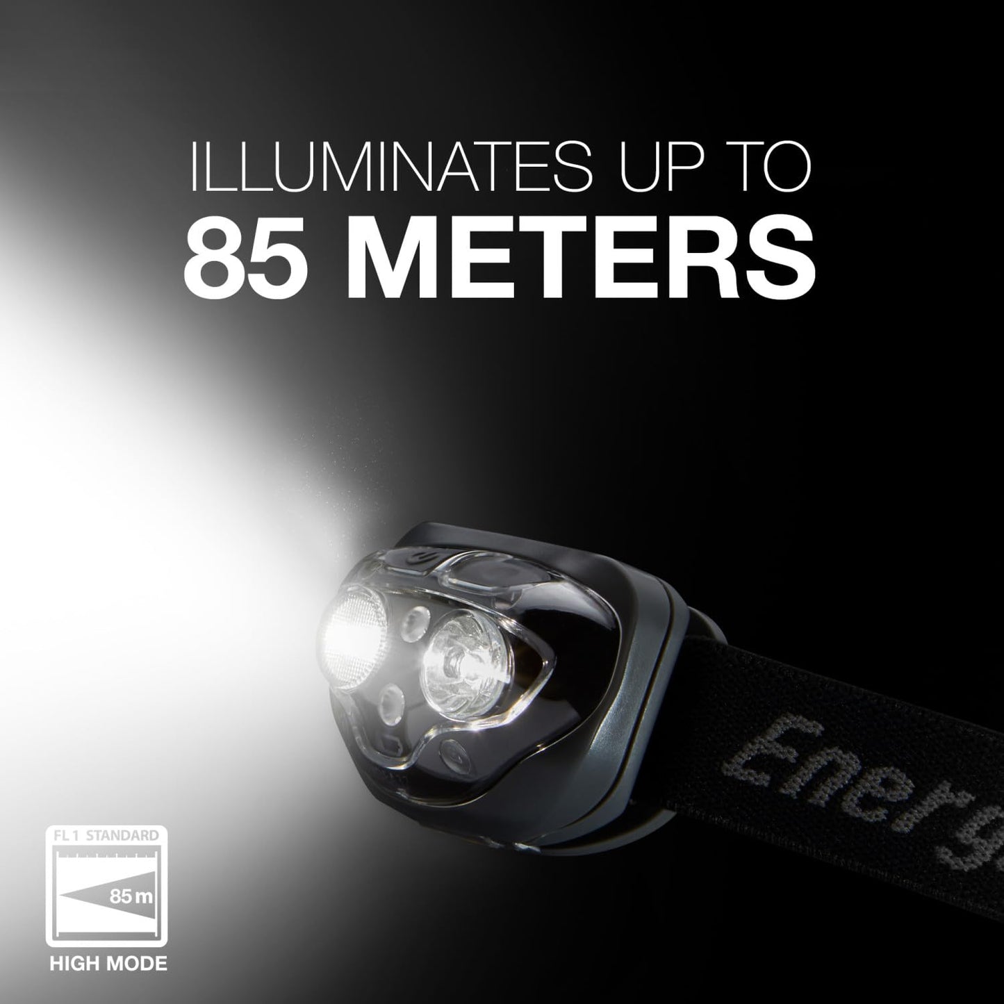 Energizer PRO-360 LED Headlamp, IPX4 Water Resistant Headlamps, High-Performance Head Light for Outdoors, Camping, Running, Storm, Survival LED Light for Emergencies (Batteries Included)