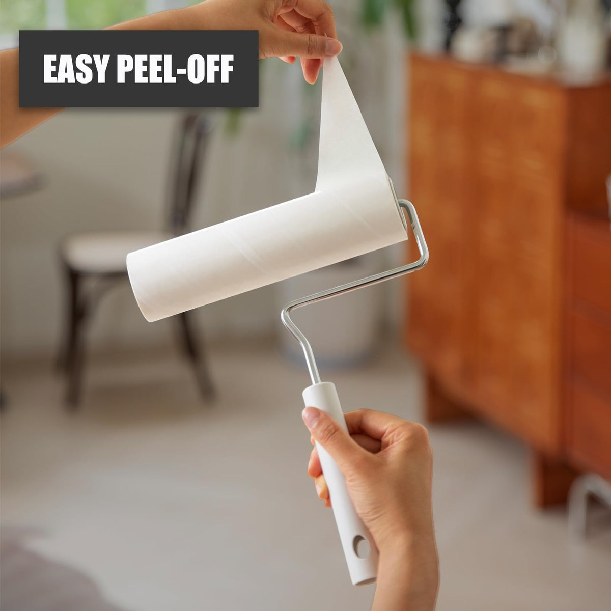 7.9'' Large Lint Roller for Pet Hair Extra Sticky