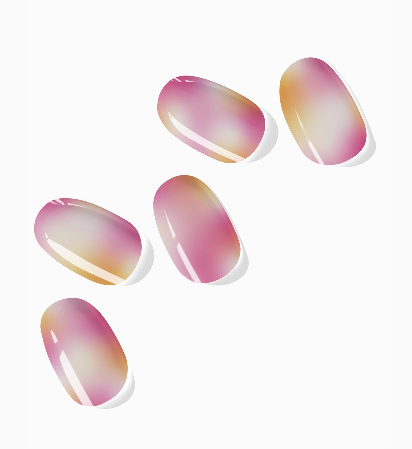 Nova Nails Semi Cured Gel Nail Strips (Sorbet)
