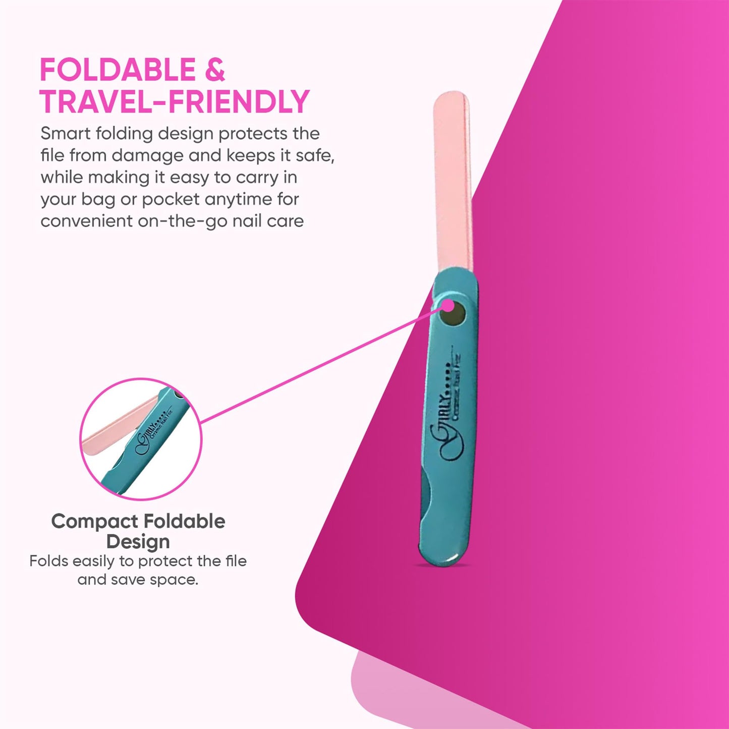 YNR Professional Nail File and Buffer Set with Emery Boards for Natural Nails - Mini Nail Files for Fingernails & Toenails - Durable Nail Buffer for Shaping, Smoothing. Shining & Gentle Buffing