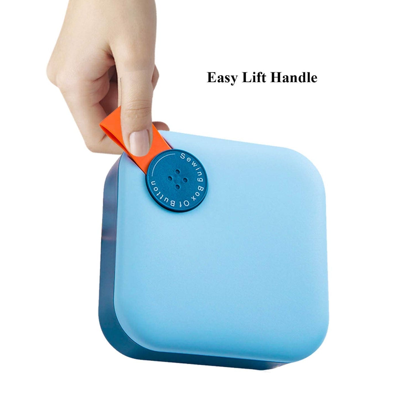 UNIKON Sewing Kit, Sewing Kits for Adult, Needle and Thread Kit, Hand Sew Box for Easy Carrying and Storage, Suitable for Student, Beginners, Blue