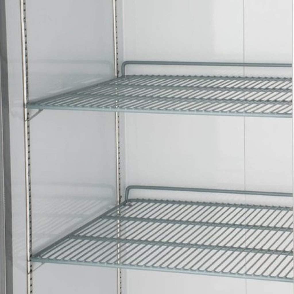 Single Door Commercial Reach In Stainless Steel Freezer, White Interior; 23 Cubic Ft, 29 Wide inch