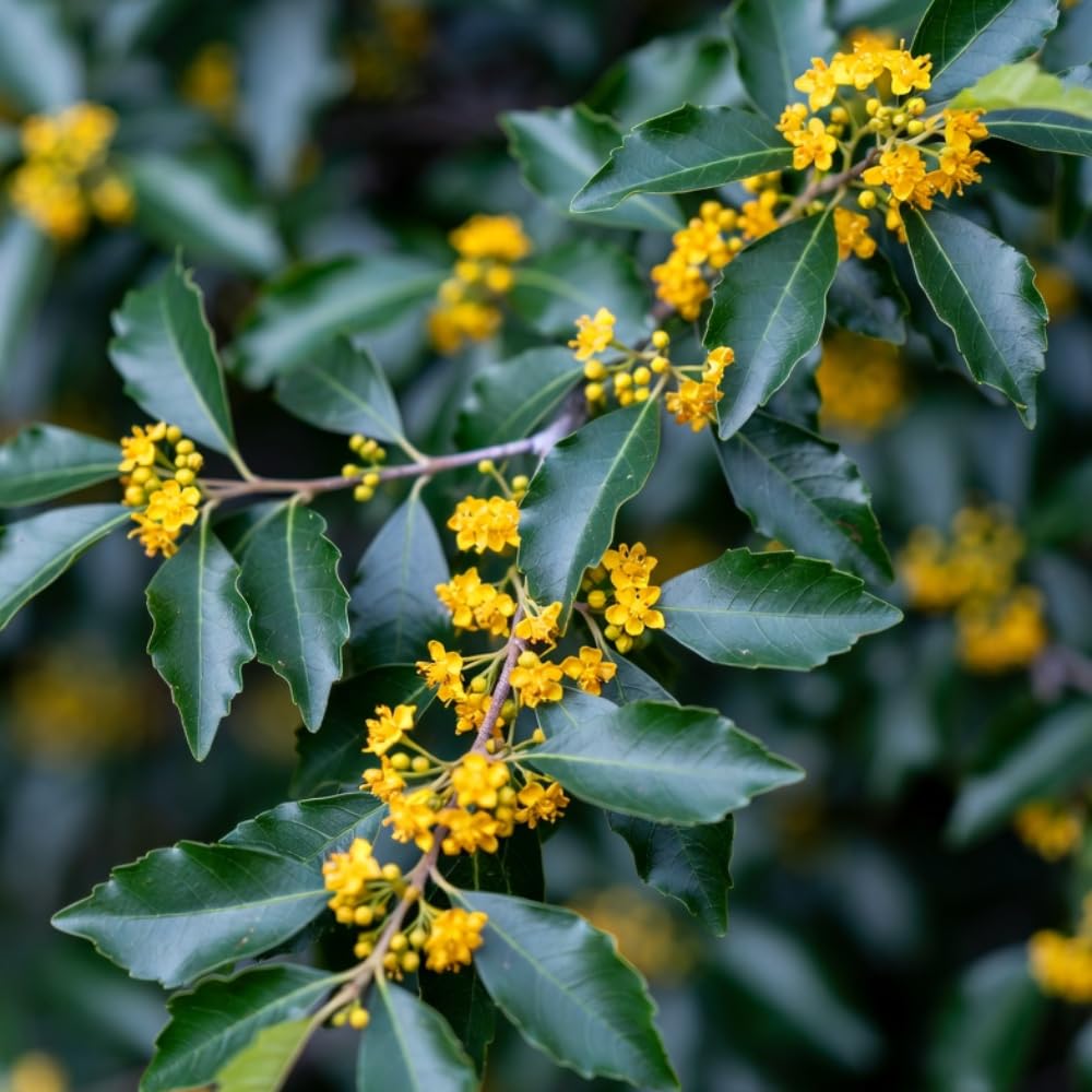 Spicebush Live Plant in Quart Pot, Fragrant Leaves, Hardy Shrub, 8-12 Inches Tall for Outdoor Gardening