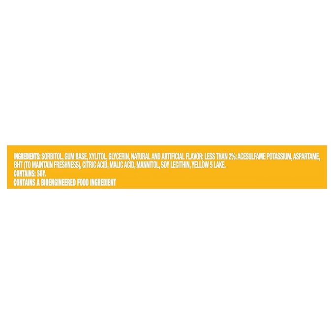 Trident Pineapple Twist Sugar-Free Chewing Gum, 12 Packs of 14 Pieces (168 Total Pieces)