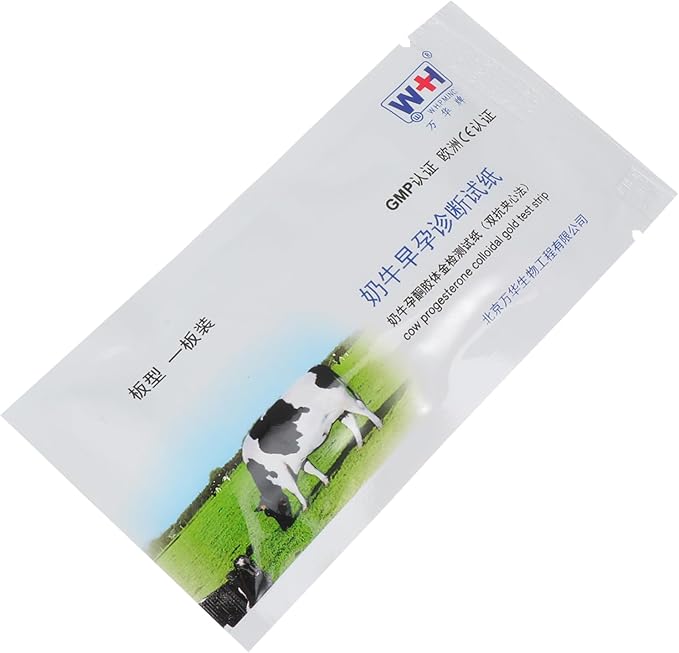 Healifty 2 Pcs Pregnant Tester Pigs Pregnancy Test Strip Horse Pregnancy Test Strip Livestock Testing Paper Cow Pregnancy Detection Tools Cow Pregnancy Test Strip Farm Paper Sow