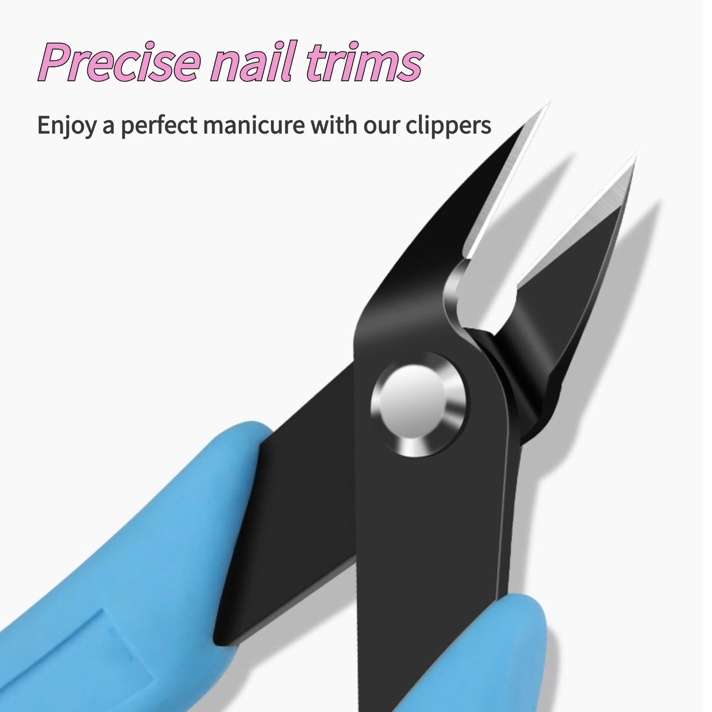 3 Pcs Rhinestone Remover Tool, Nail Art Decoration Remover Crystals Remove Cuticle Cutter Clipper Trimmer Scissors for Small Pieces,Salon and Home DIY Accessory for Manicure