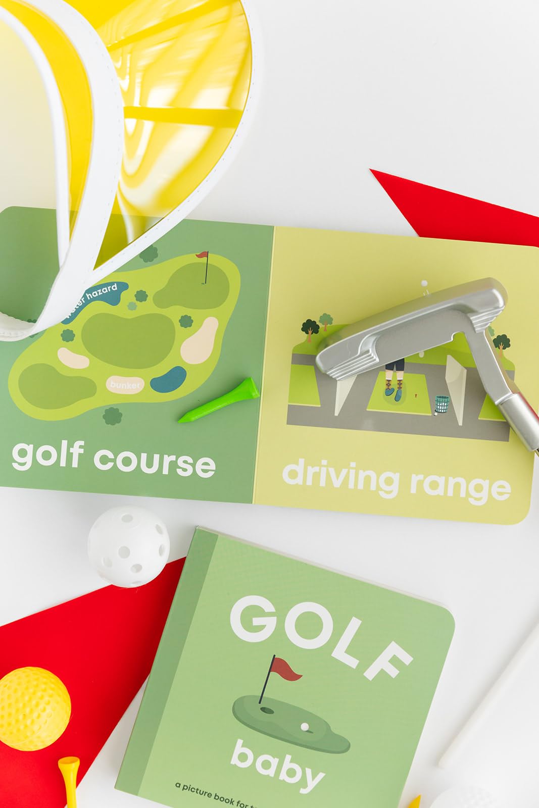 Golf Baby: Board Book for Early Learners (Let’s Go! Baby)