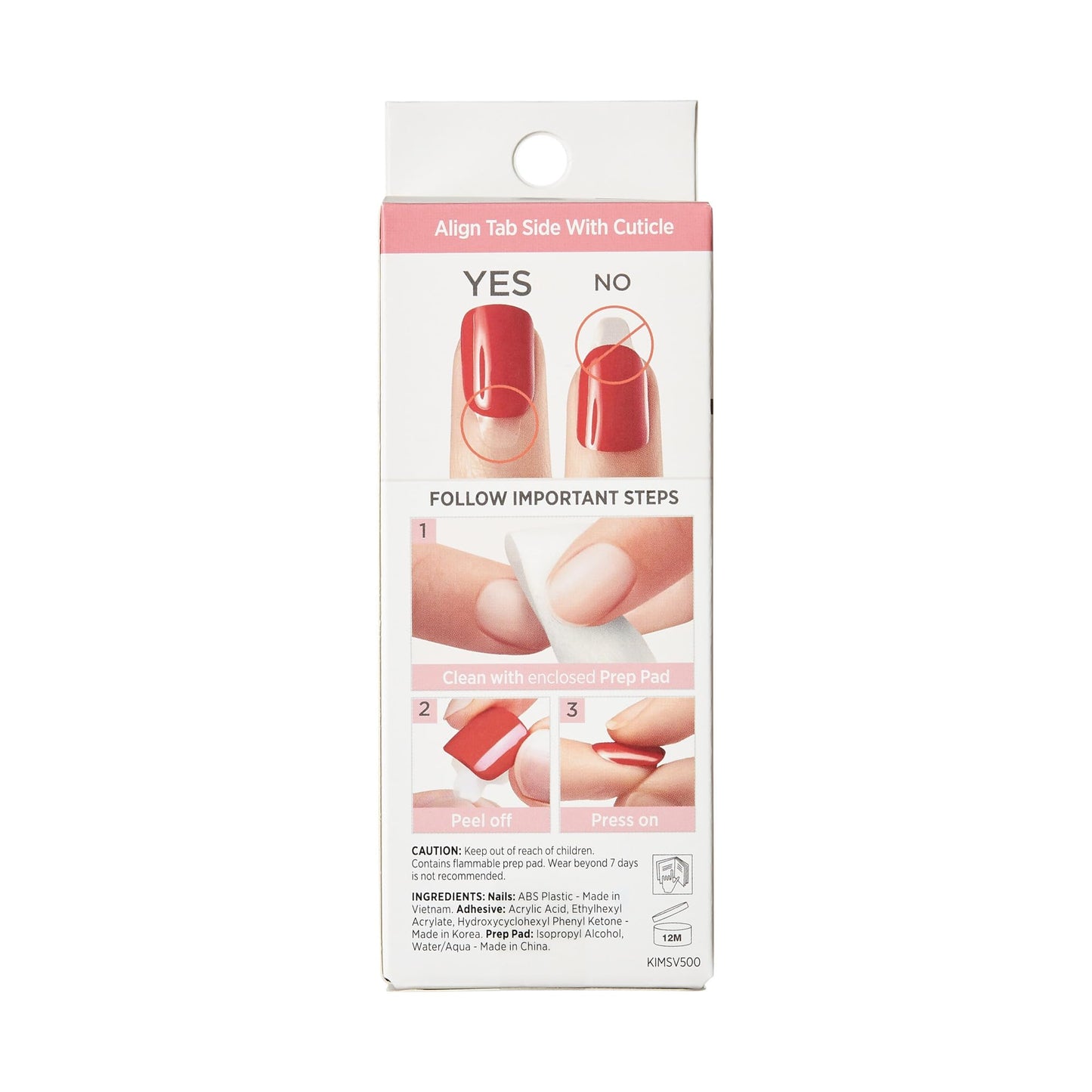 Kiss Impress Press-On Manicure Fake Nails – My Worth, Short, Square, French, Easy Press On, Chip Proof, Smudge Proof, Waterproof, No Dry Time, Comfortable & Secure, Super Hold Adhesive | 30 Count