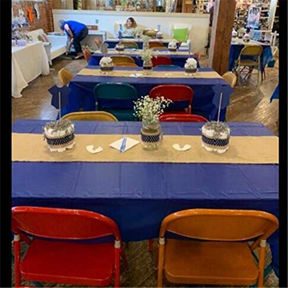 OZXCHIXU Jute Burlap Table Runner-12'' Wide x 10 Yards Long Burlap Fabric Roll Perfect for Weddings, Table-Runners, Decorations & Crafts.