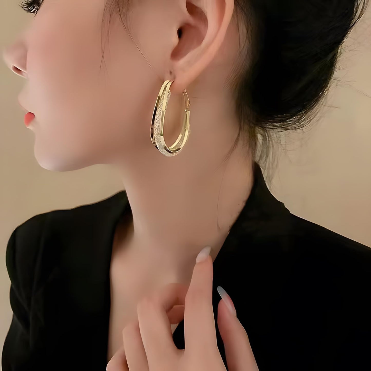 Lymphatic Earrings (Gold)