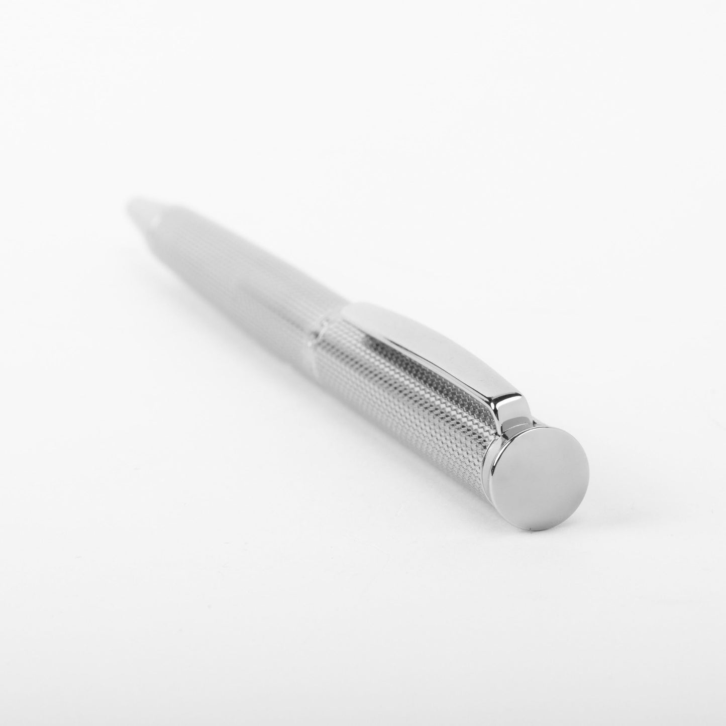 Hugo Boss – Sophisticated Diamond Ballpoint Pen – Chrome