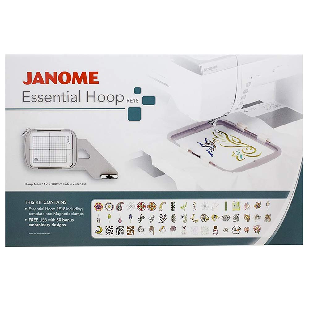 Janome RE18 Embroidery Hoop