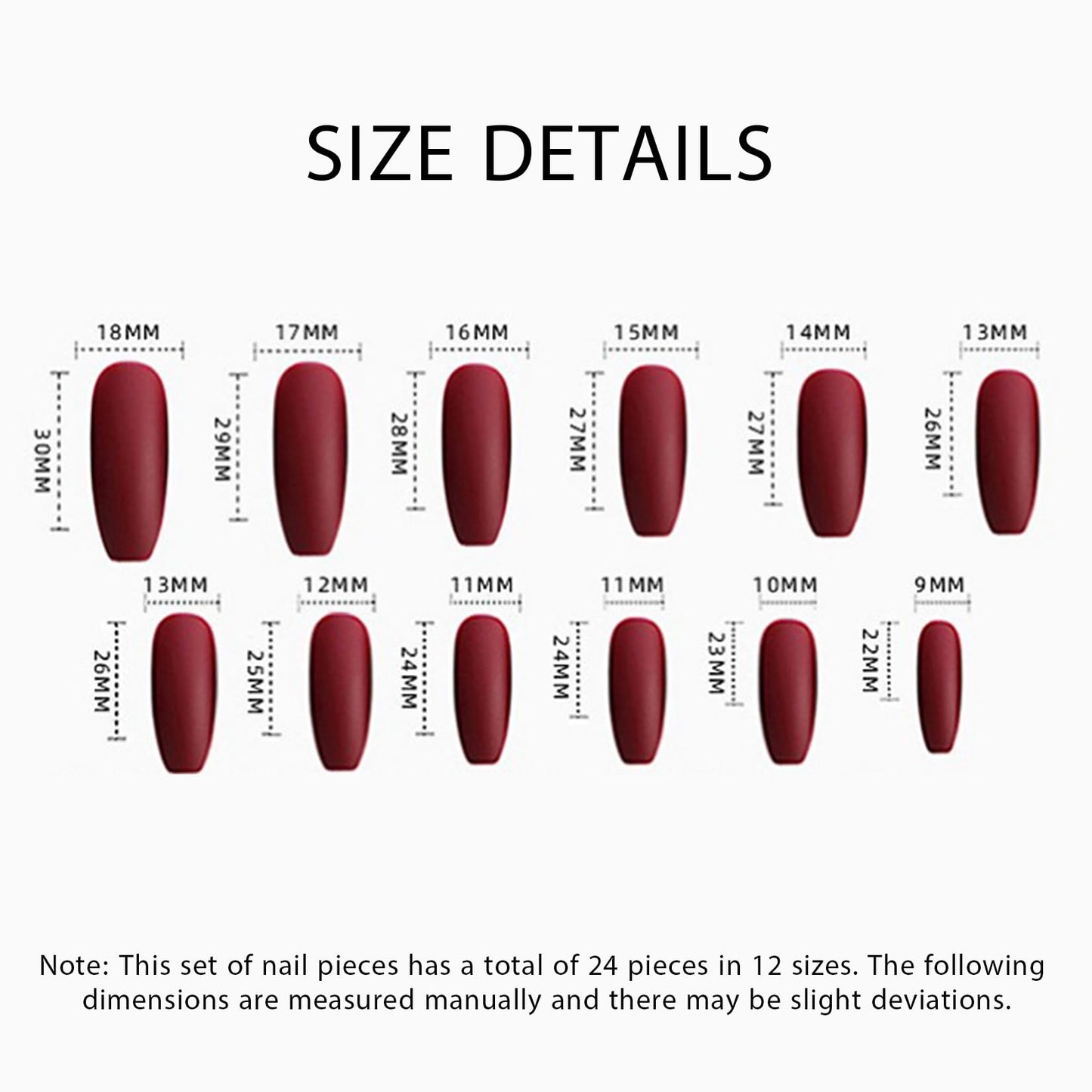 Mirror Silver Press on Nails, Metallic Chrome Fake Nails Coffin Medium Length, Holographic Acrylic Stick on Nails for Women - 24Pcs Reusable False Nails with Glue Party & Wedding