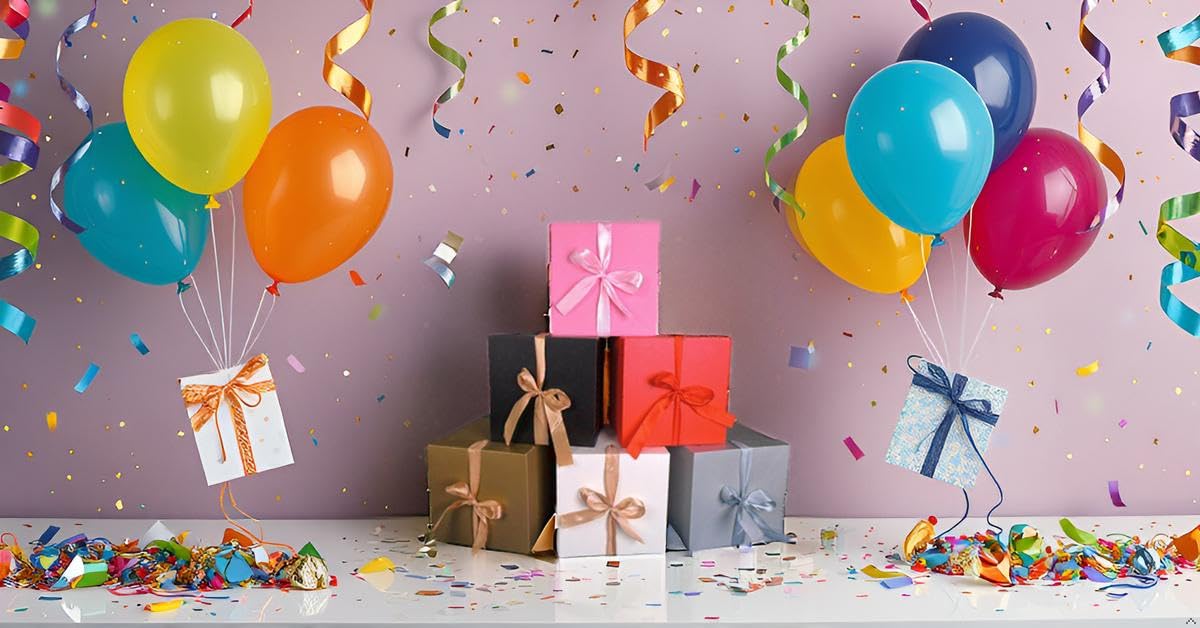GP SUP 12 Pcs Mixed Color Gift Boxes with Lids, 10x10x10cm,6 Color Squared Boxes for Birthday Wedding Party Mother's Day(Multicolor, 4x4x4 Inch)