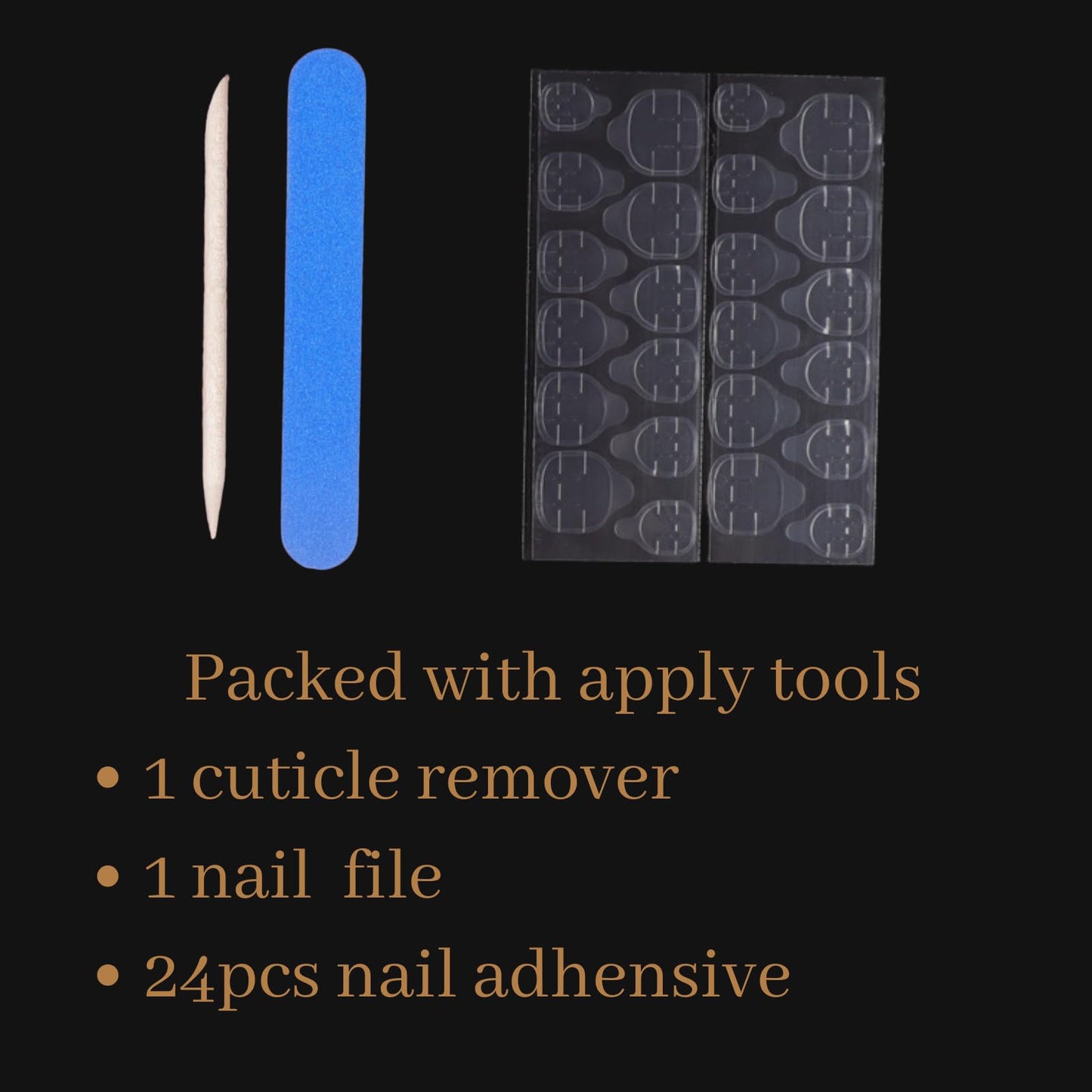 French Tip Junk Press on Nails Short Duck Square Fake Nails with Butterfly Charms Designs False Baddie Nails Cute Rhinestones Stick on Nails for Women 24Pcs (Designs, gold buterfly)