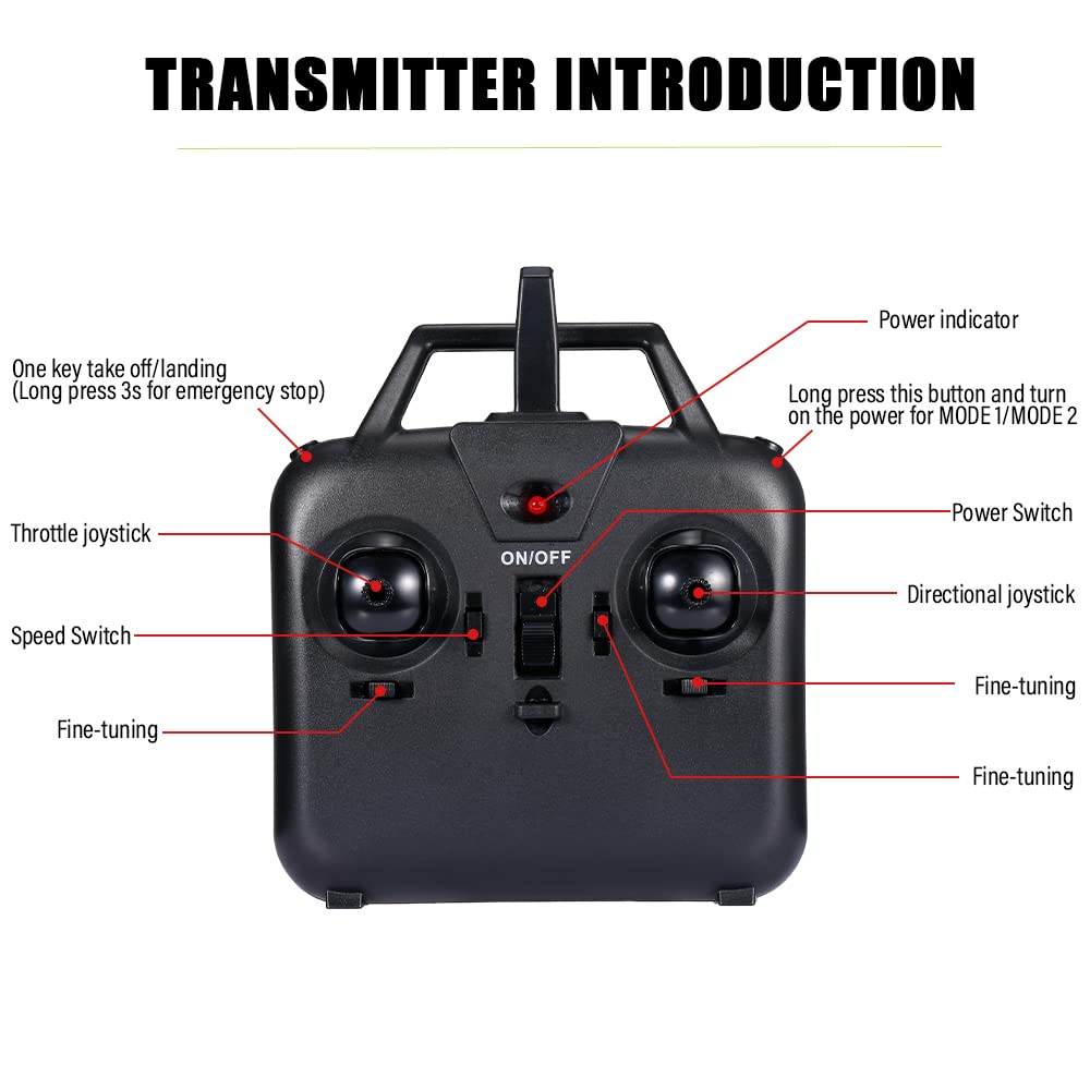 GoolRC C129 RC Helicopter for Adults, 4 Channel 2.4Ghz Remote Control Helicopter with 6-Axis Gyro, Aileronless RC Aircraft with Altitude Hold and 3 Batteries (Blue)
