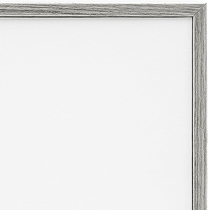Stupell Industries Abstract Mindfulness Exercise Framed Giclee Wall Art Design by Tim Parker, Gray Framed, 14 x 11
