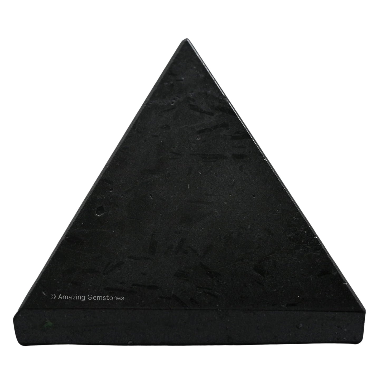 Amazing Gemstone Black Tourmaline Pyramid Crystal Healing Stones - 1.5" Great Pyramid Figurine of Natural Stone Pyramid for Meditation, Reiki, Chakra Balancing and Crystal Pyramids Grid