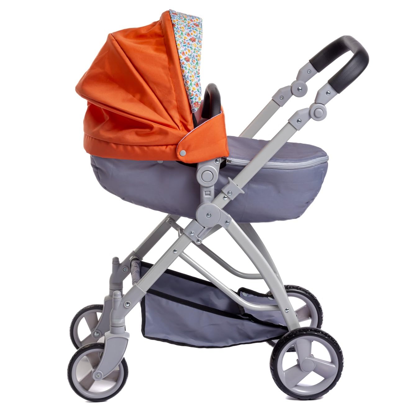 JC Toys - for Keeps Playtime | Deluxe Folding Sports Pram Stroller | Nature Theme Collection | for Dolls up to 20" | Ages 3+