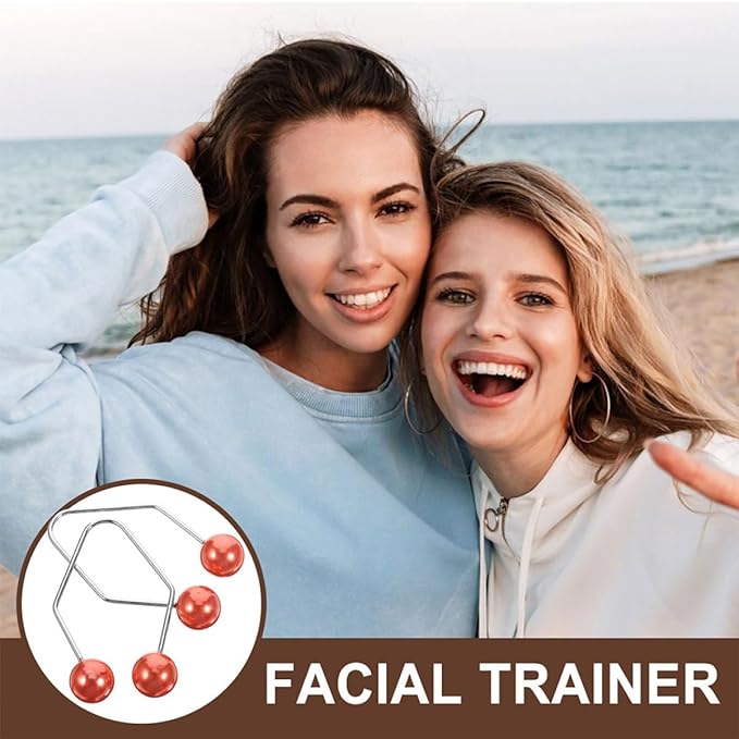 MERRYHAPY 2pairs Makers Facial Trainer Lightweight Design for Easy Use Comfortable Application for Home Travel