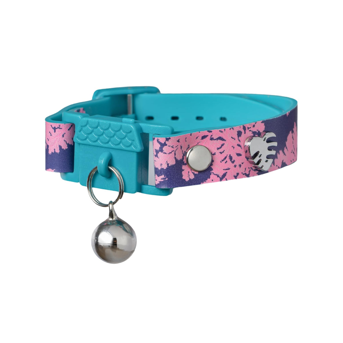 New Kittyrama No Feed Cat Collar with Bell. Breakaway, Quick Release, Hypoallergenic, Vet Approved. Lightweight Kitten Collar. As Seen in Vogue. Soft & Comfy. Pearl