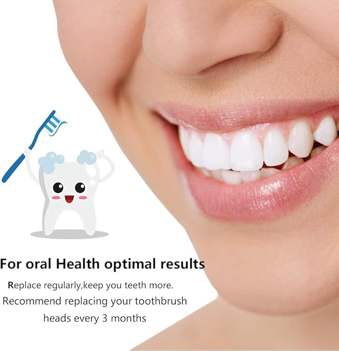 Best Replacement Toothbrush Heads for Oral-B,Compatible with Oral-B Braun Electric Toothbrush, 8 Count