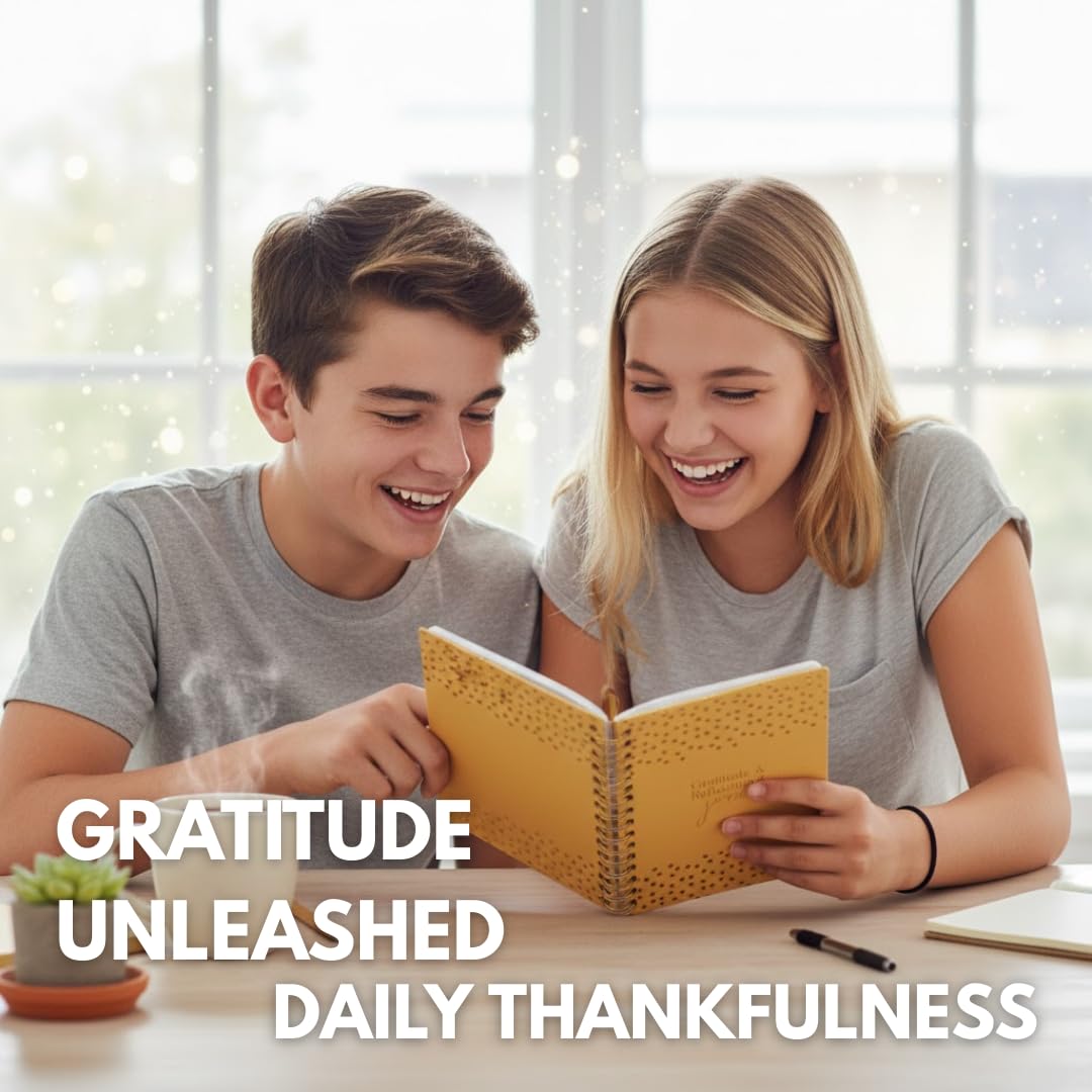 Shine Sparkle Slay Gratitude Journal for a Fresh Start | New Year Daily Reflection Practice, Undated 90-Day Journal with Unique Daily Affirmations, 250+ pages, Undated Planner Gifts A5