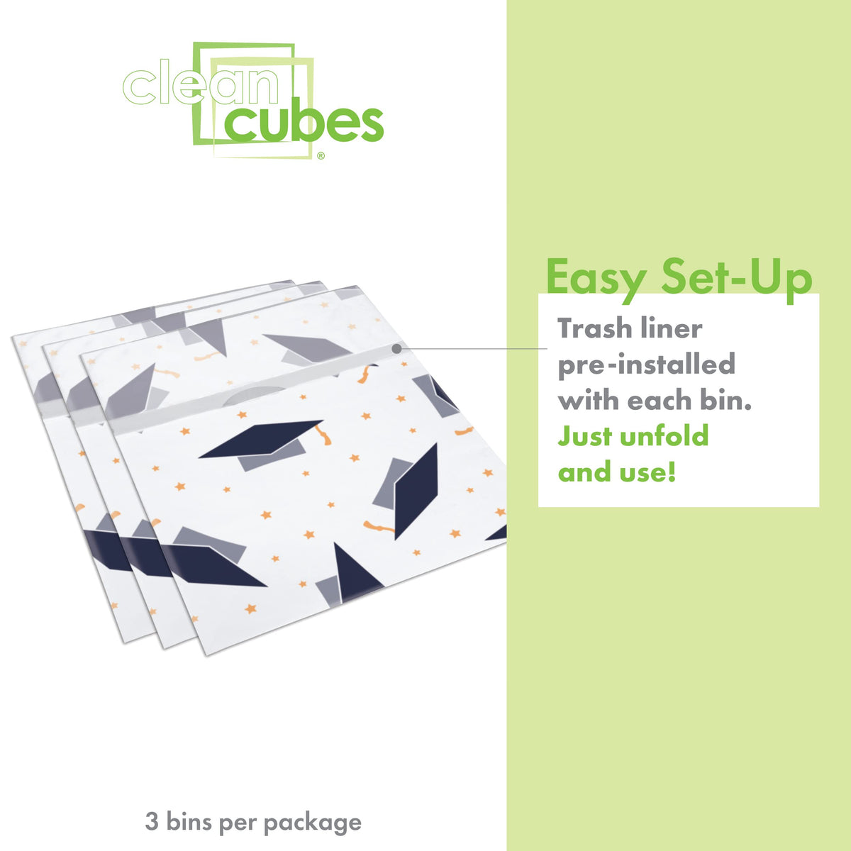 13 Gallon Disposable Pop (3 Count)