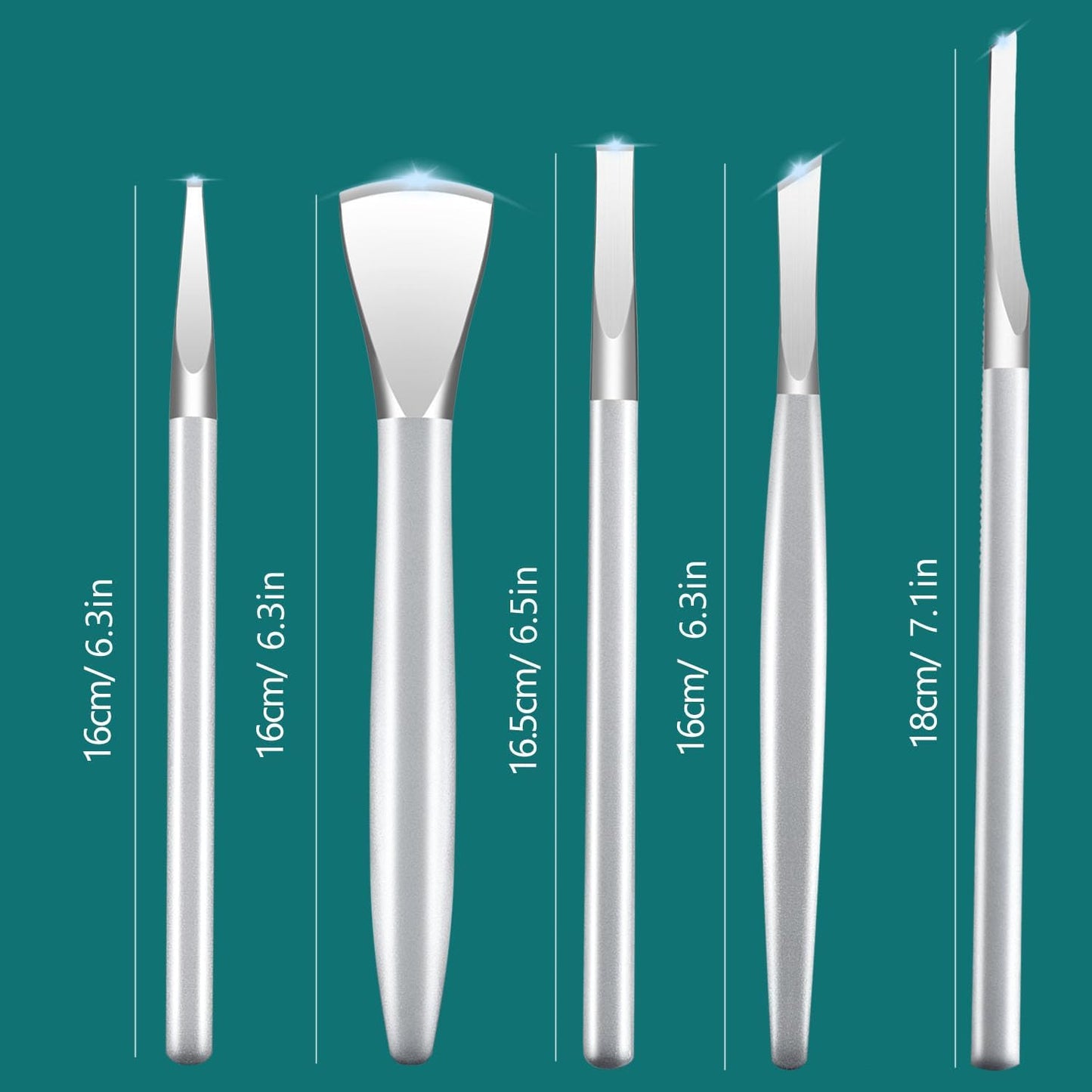 Pedicure Tools for Feet,Ingrown Toenail Treatment,Ingrown Toenail Removal Kit,Pedicure Set,Toenail Grooming Kit,Top Notch Foot Blade, Super Sharp Toenail Clippers (8 Pack)