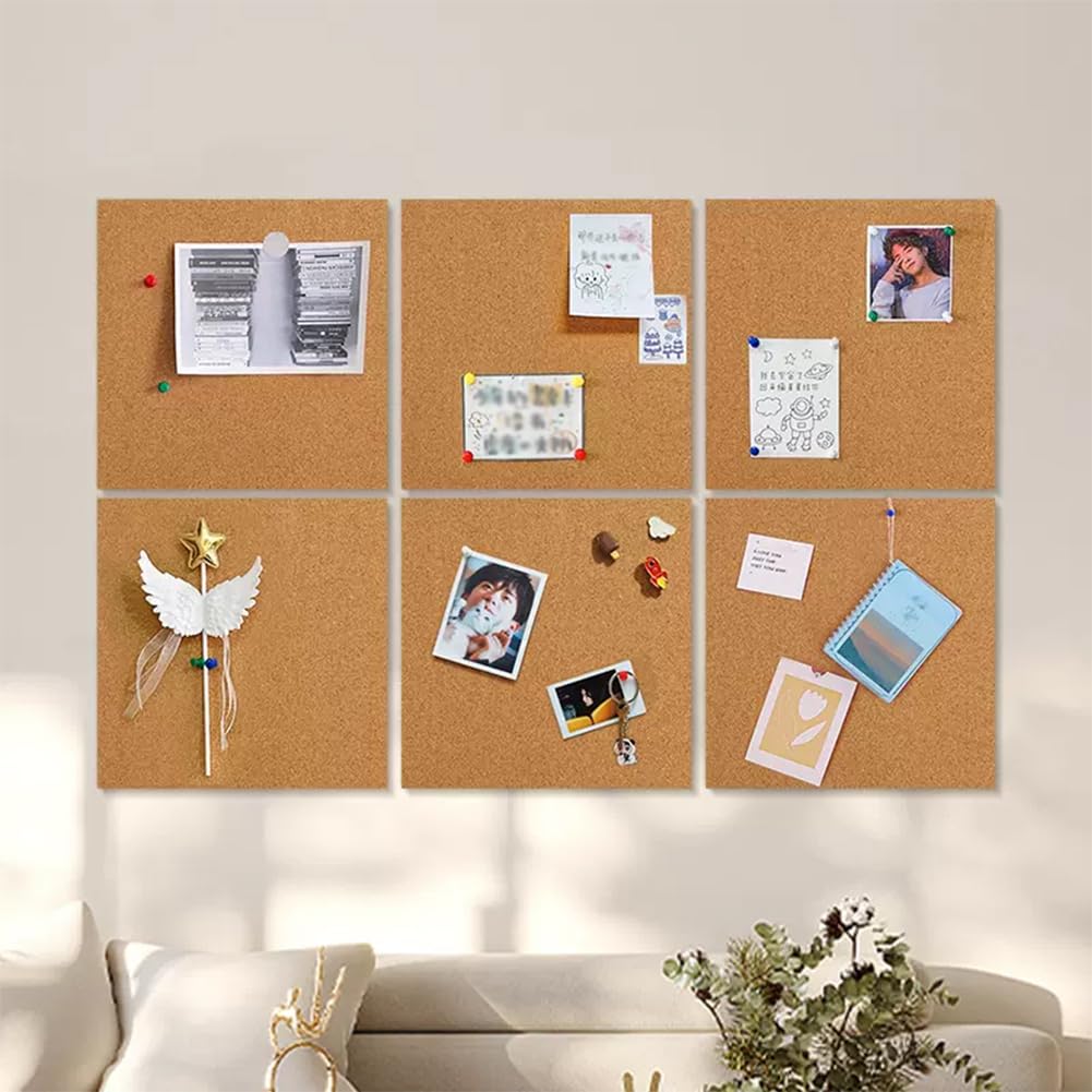 BENECREAT 98x6 Inch Self-Adhesive Cork Roll 1/8inch Thick Backed Cork Boards Mat Strong Self-Adhesive Corkboard for Wall Furnitures Party Decoration, DIY Crafts