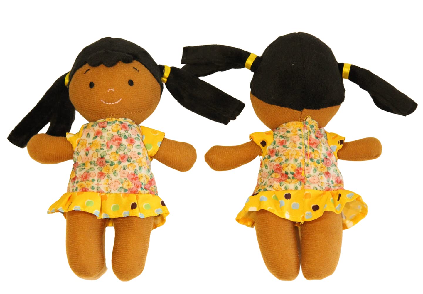 Making Believe Diversity Buddies - Multicultural Plush Dolls Set, Diversity Toys for Kids - Daycare & Home, 8" - 5 Pcs