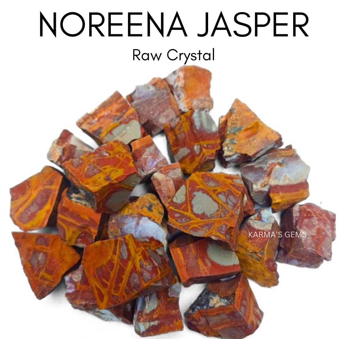 Crystals, Rocks, Jade, Crystals and Healing Stones, Witchcraft Supplies, Healing Crystals, Stones, Healing Stones, Rock Collection, Agate, Raw Stones (Noreena Jasper, 2 Pcs)
