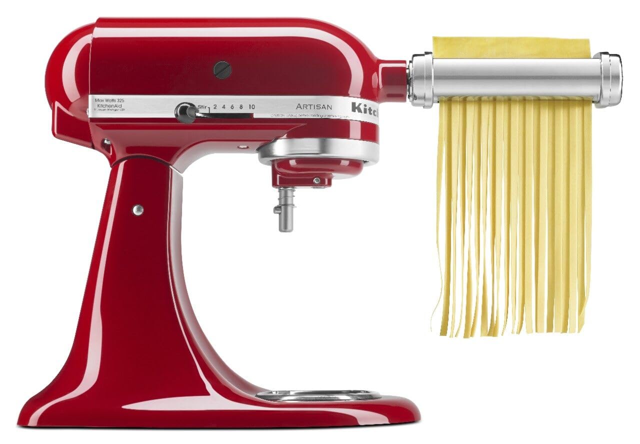 KitchenAid Stand Mixer Attachment, KSMPRA 3-Piece Pasta Roller & Cutter Set