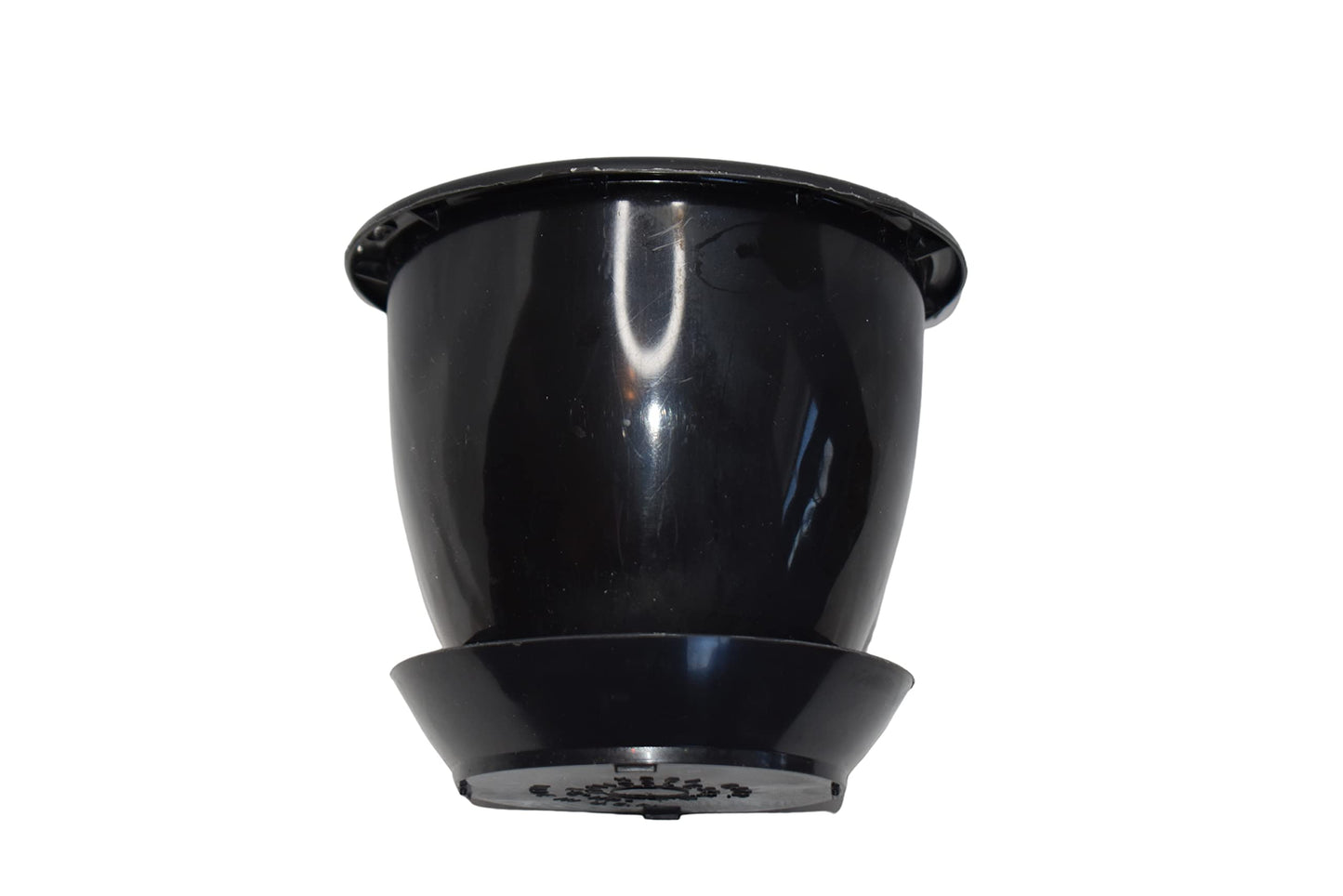 Dogwood Farm Market 4.5inch Mini Black Plastic Hanging Basket by Koba (10)